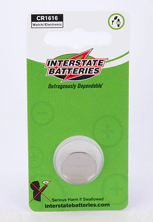 Interstate Batteries LIT0140 Batterylithium CR1616 - 3V