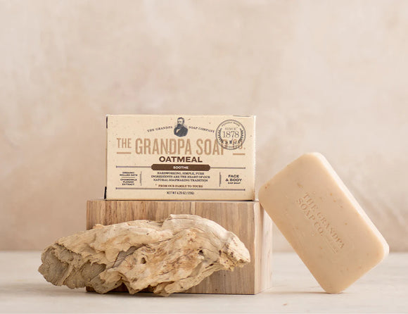 The Grandpa Soap Co. Oatmeal Bar Soap - Shelby, NC - Shelby