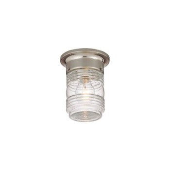 Hardware House 544700 Outdoor Ceiling Light Fixture, Jelly Jar