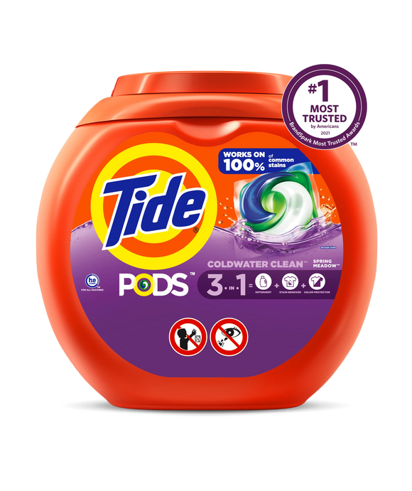 Tide PODS® Laundry Detergent Spring Meadow Scent 57 Count