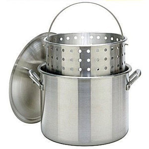 Bayou Classic 30-Quart Aluminum Perforated Stock Pot Basket