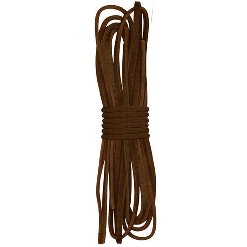 Manakey Group Leather Laces 72 in. Brown (72, Brown)