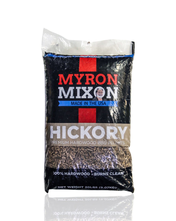 Myron Mixon Wood Pellets All Natural Hickory 20 lbs