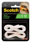 3M Scotch™ Indoor Fasteners, 3/4 in x 18 in, White