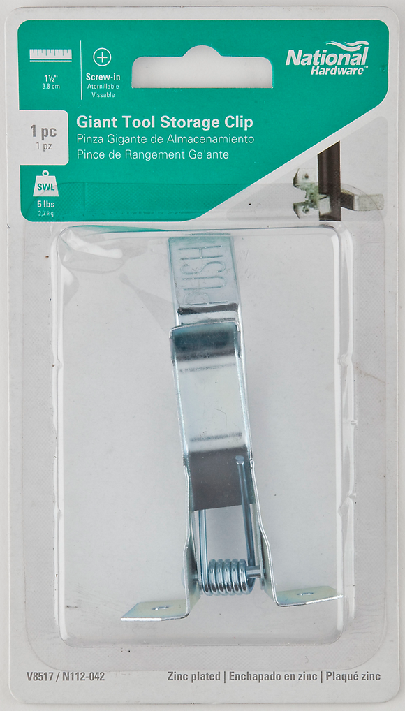 National Hardware Giant Tool Storage Clip